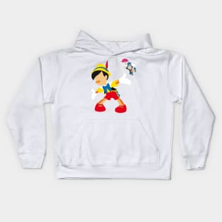 Boy With A Conscience Kids Hoodie